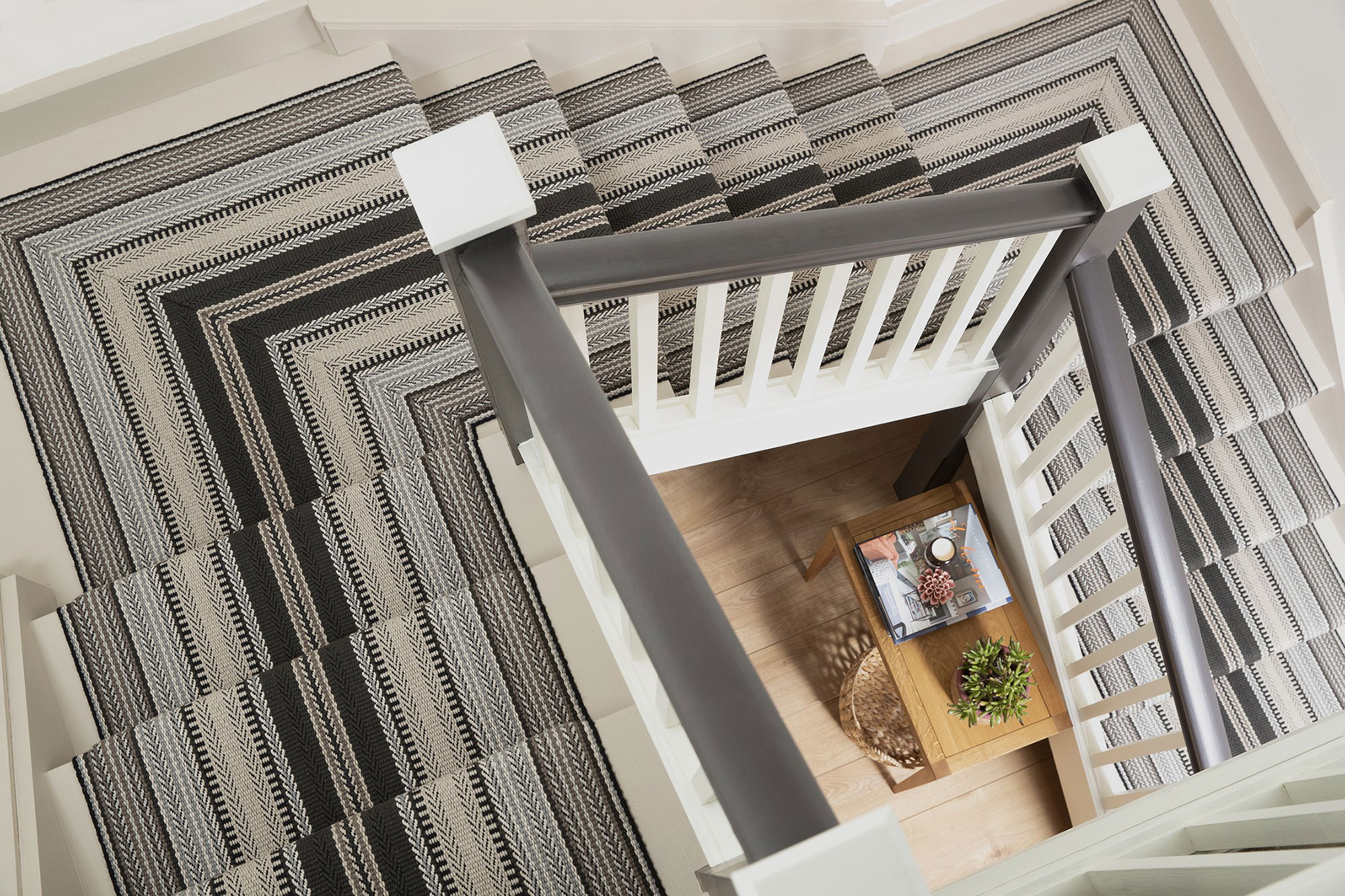 Roger Oates design carpets at Brocklehurst Ltd, Muswell Hill, North London, N10